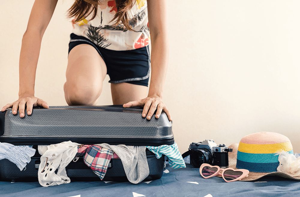 Arrumar a mala é um problema para você?